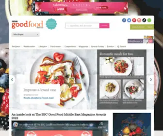 BBcgoodfoodme.com(BBC Good Food Middle East) Screenshot