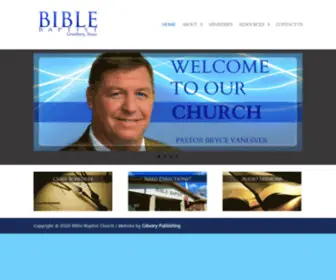 BBCgranbury.com(Bible Baptist Church) Screenshot