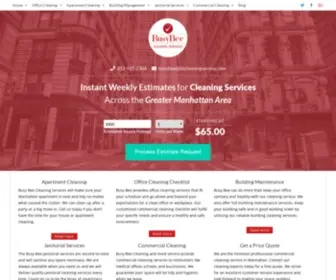 BBcleaningservice.com(Busy Bee Cleaning ServicesNew York) Screenshot