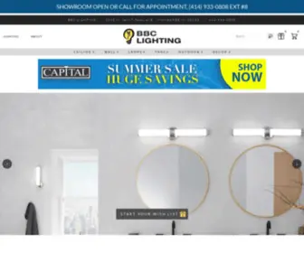 BBclighting.com(BBC Lighting) Screenshot