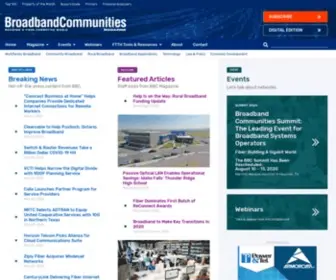 BBcmag.com(Broadband Communities) Screenshot