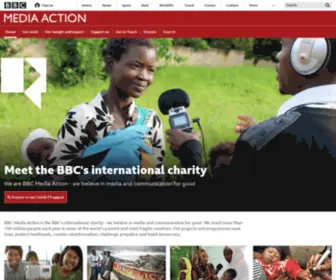 BBcmediaaction.org(BBC Media Action) Screenshot