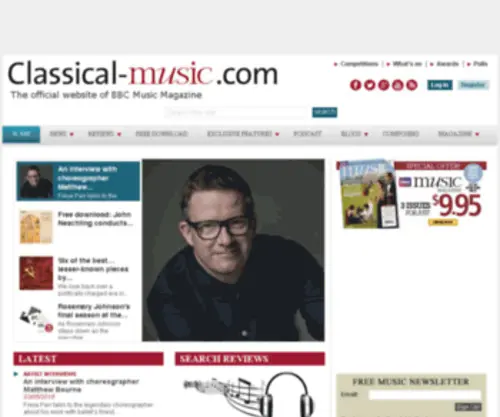 BBcmusicmagazine.com(The official website of BBC Music Magazine) Screenshot