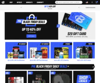 BBcom.me(Huge Online Supplement Store & Fitness Community) Screenshot