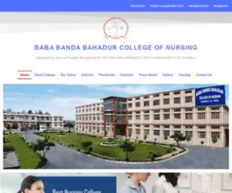 BBcon.in(Banda Bahadur College of Nursing) Screenshot