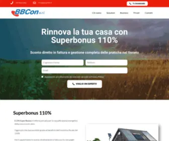 BBconsrl.it(Superbonus ed Efficienza Energetica in Veneto) Screenshot