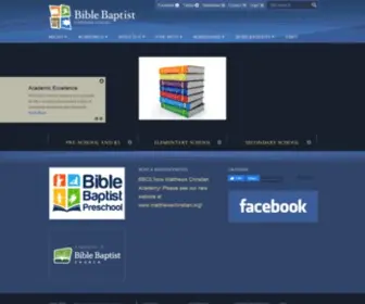 BBCscolts.com(Bible Baptist Christian School) Screenshot