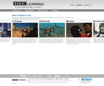 BBCstudioslearning.com(BBC Learning) Screenshot