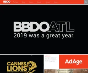 BBdoatl.com(BBDO Atlanta) Screenshot
