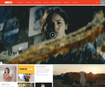 BBdomexico.com(BBDO Mexico) Screenshot