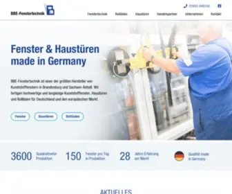 BBE-Fenstertechnik.de(Sachsen Anhalt) Screenshot