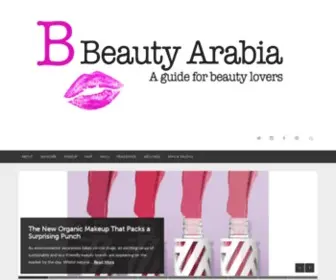 BBeautyarabia.com(A guide for beauty lovers) Screenshot