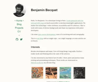 BBecquet.net(BBecquet) Screenshot