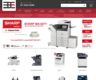 BBE.net.au(Brisbane Business Equipment) Screenshot