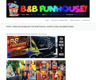 BBfunhouse.com(We offer Moon bouncers) Screenshot