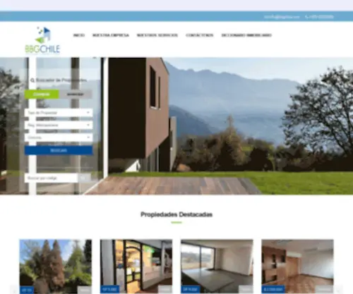 BBGchile.com(Gestión inmobiliaria) Screenshot