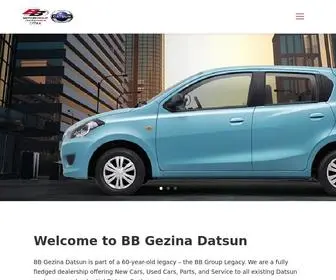 BBgezinadatsun.co.za(BB Gezina Datsun) Screenshot