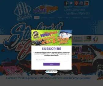 BBgraphics.com(BB Graphics & The Wrap Pros) Screenshot