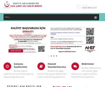 BBhalilcarkitasm.com(Denizli sağlık müdürlüğü) Screenshot