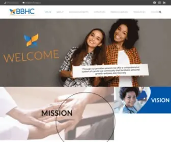 BBHCflorida.org(A Better Behavioral Healthcare to Better Our Community) Screenshot