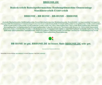 BBhome.de(Spülmobil) Screenshot