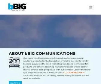 BBigcommunications.com(BBIG Communications) Screenshot