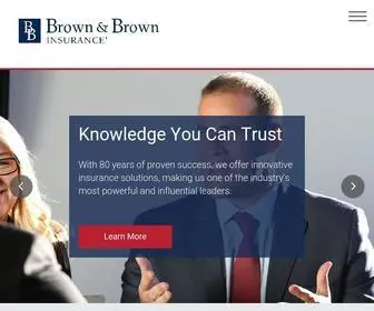 BBinsurance.com(Brown & Brown Insurance) Screenshot