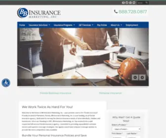 BBinsurancemarketing.com(BB Insurance Marketing) Screenshot