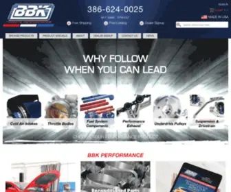 BBkperformance.com(BBK Performance) Screenshot