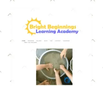 BBla-SD.com(Bright Beginnings Learning Academy) Screenshot