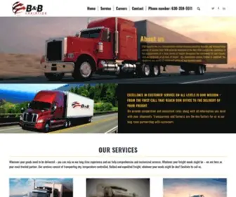 BBlogistics.us(B&B Logistics) Screenshot