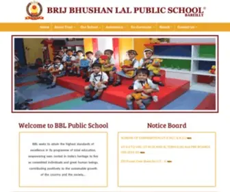 BBLSchool.com(Brij Bhushan Lal Public School) Screenshot