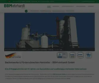 BBM-Ehrhardt.de(Förderbänder) Screenshot