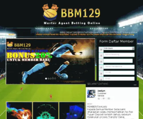 BBM129.com Screenshot