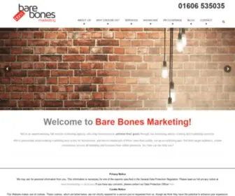 BBmarketing.co.uk(Bare Bones Marketing) Screenshot