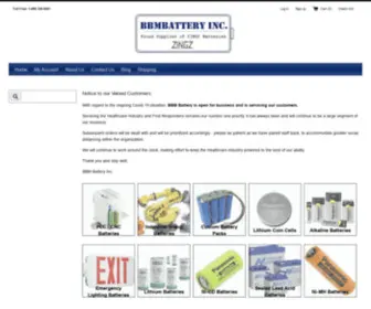 BBmbattery.com(Sell Batteries and accessories for industries) Screenshot