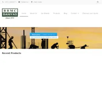 BBMCgroup.com(BBMC BANIYAS) Screenshot