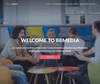 BBmedia.io(Comprehensive, effective and affordable solutions to marketing your online products) Screenshot