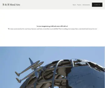 BBmetalarts.com(B & B Metal Arts) Screenshot