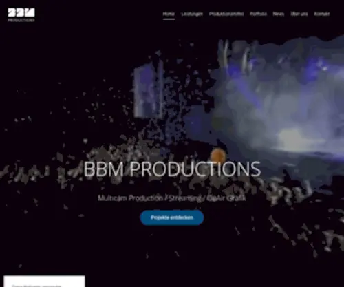 BBMproductions.ch(WE BROADCAST EMOTIONS) Screenshot