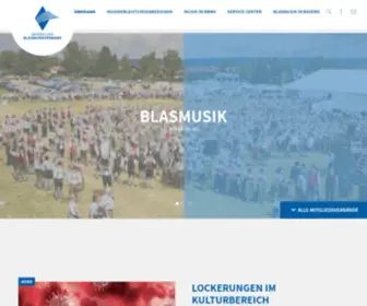 BBMV-Online.de(Bayerischer Blasmusikverband e) Screenshot