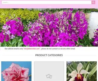 BBorchids.com(BB Orchids) Screenshot