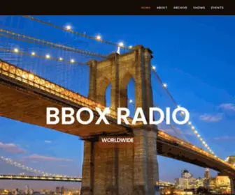 BBoxradio.com(Fall In Love With Radio Again) Screenshot