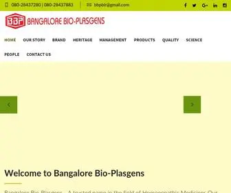 BBPBLR.com(Bangalore Bio) Screenshot