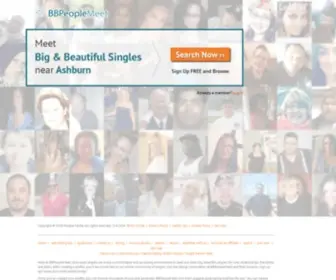 BBpeoplemeet.com(The Big and Beautiful Dating Network) Screenshot