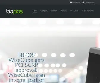 BBpos.com(We are the founders of mPOS technology) Screenshot