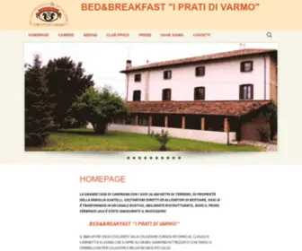 BBpratidivarmo.eu(Bed&Breakfast "I PRATI DI VARMO") Screenshot