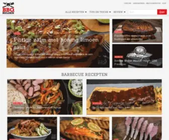 BBQ-Helden.nl(Barbecue recepten) Screenshot