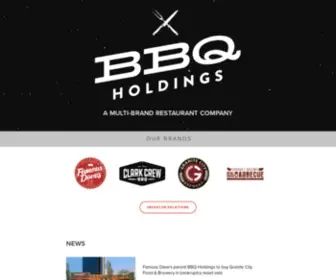 BBQ-Holdings.com(BBQ Holdings) Screenshot