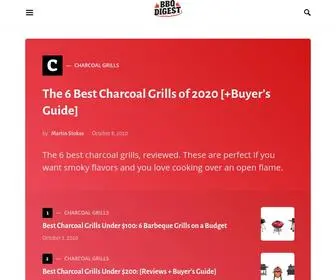 BBqdigest.com(BBQ Grill Reviews) Screenshot